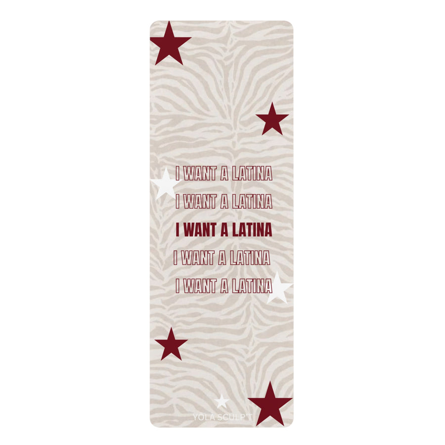 I Want a Latina Grip Towel