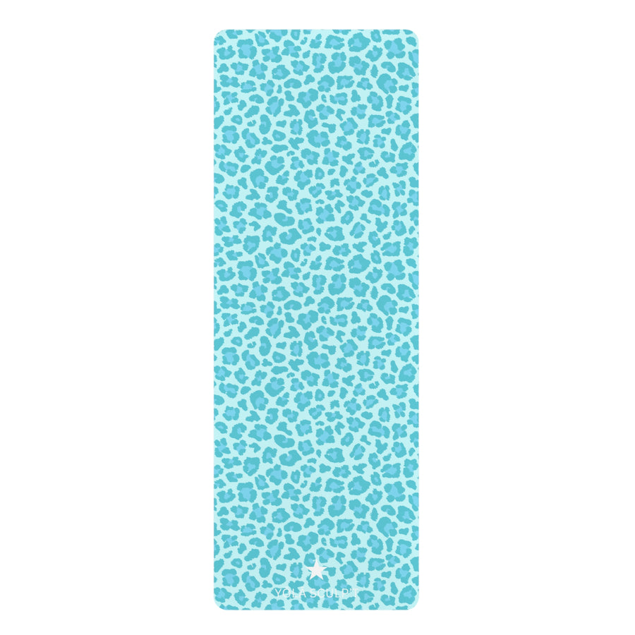 Aqua Cheetah Grip Towel