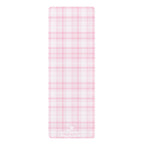 Pink Plaid Mat