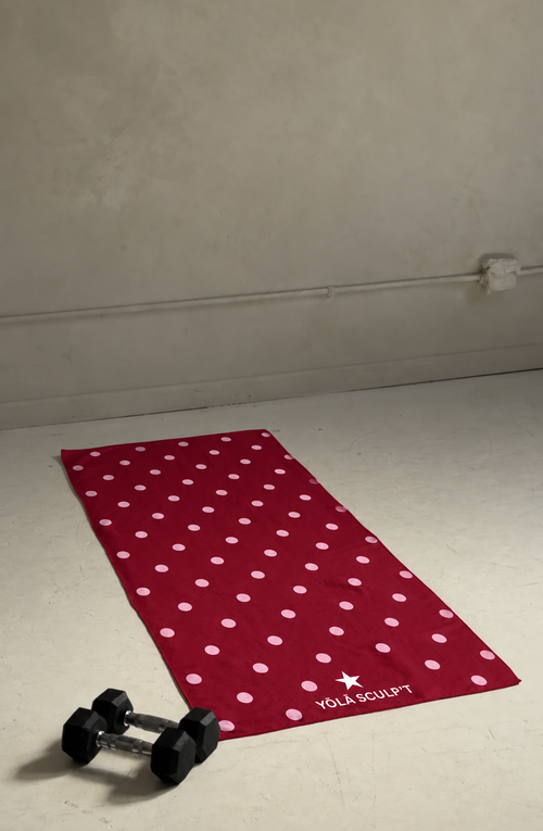 Cherry Dot Grip Towel