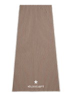 Espresso Stripe Grip Towel