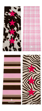 Espresso Stripe Grip Towel