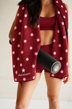 Cherry Dot Grip Towel