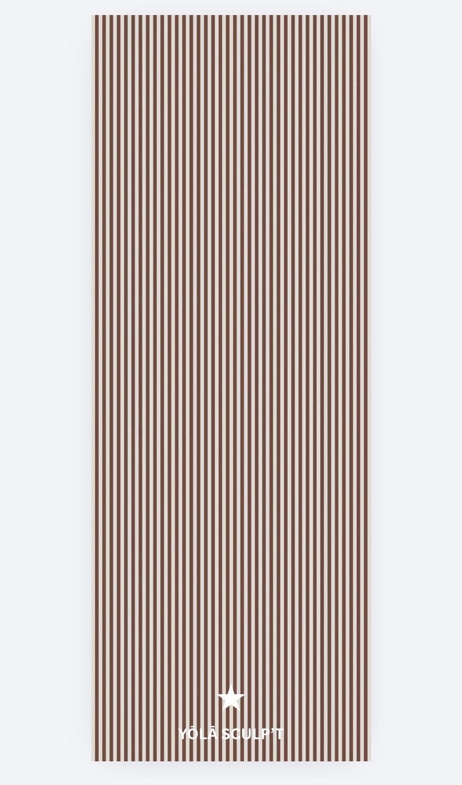 Espresso Stripe Grip Towel