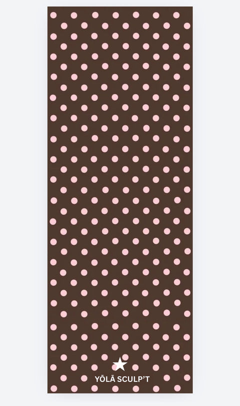 Mocha Dot Grip Towel