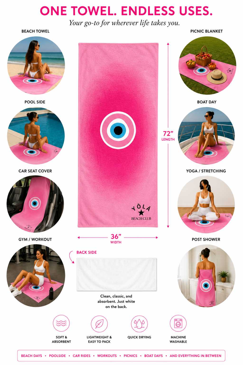 Pink Aura (Go-To Towel)