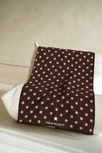 Mocha Dot Grip Towel